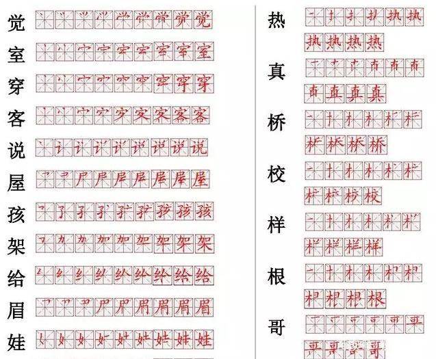 最新汉字笔顺，掌握正确书写顺序，提升书写美感